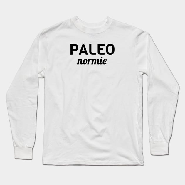 Paleo Normie Long Sleeve T-Shirt by Jitesh Kundra